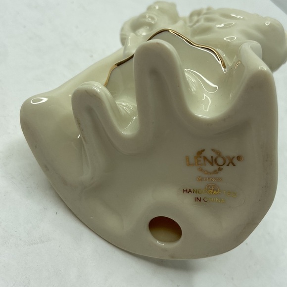 Lenox Porcelain Old World Santa Claus 24kt Gold Accent Christmas Statue Figurine - Picture 5 of 10